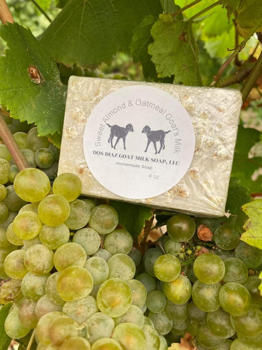 Goat Milk, Sweet Almond & Oatmeal Facial Soap